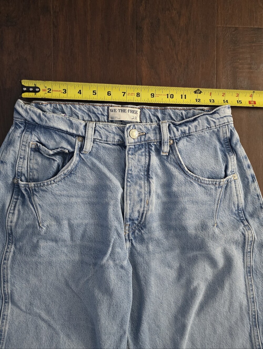 We The Free Crvy Venus High Rise Barrel Jeans - Picture 9 of 11